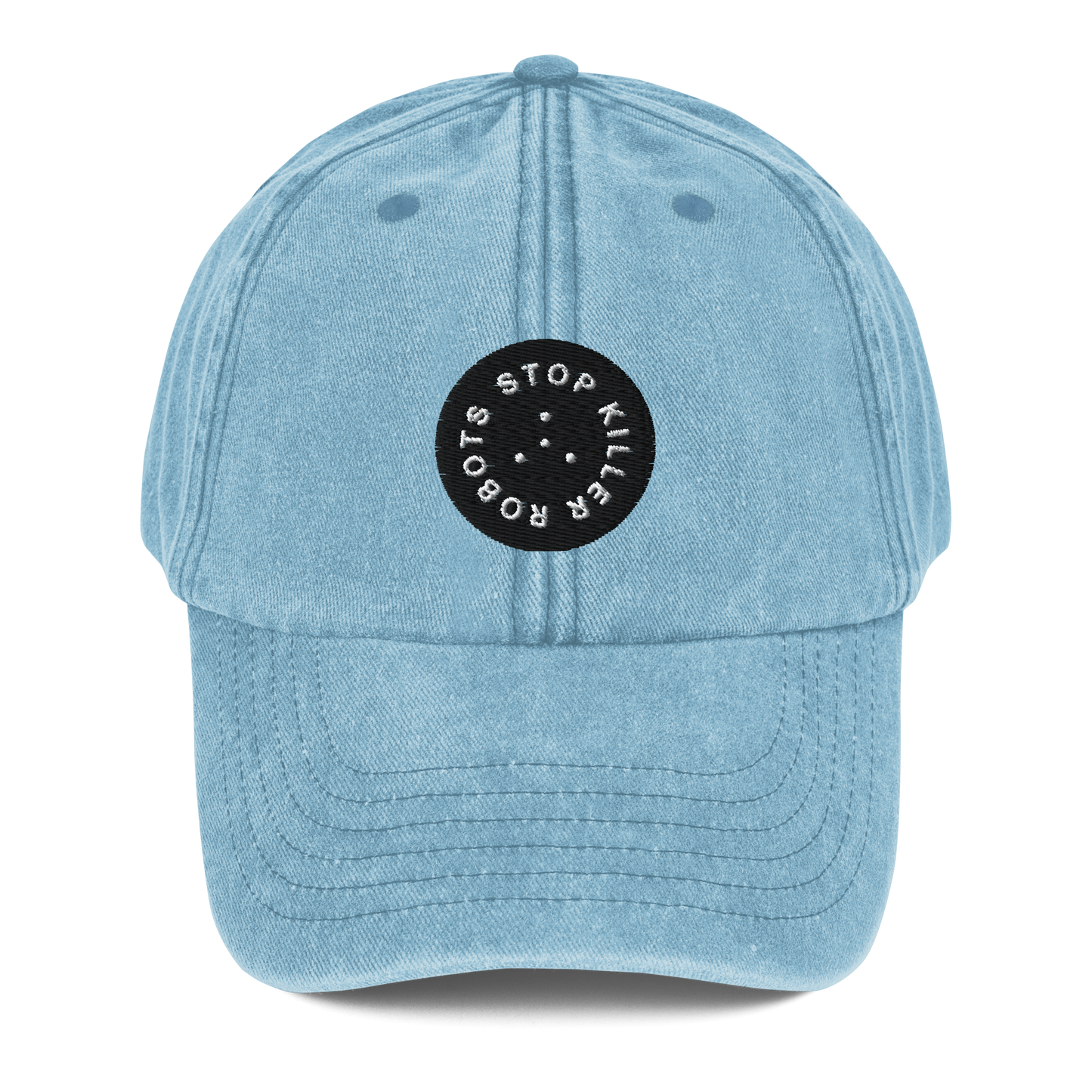 Stop Killer Robots Vintage Hat