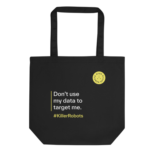 Don't use my data to target me Tote Bag