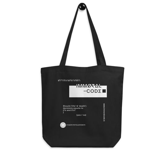 Immoral Code Tote bag - Black