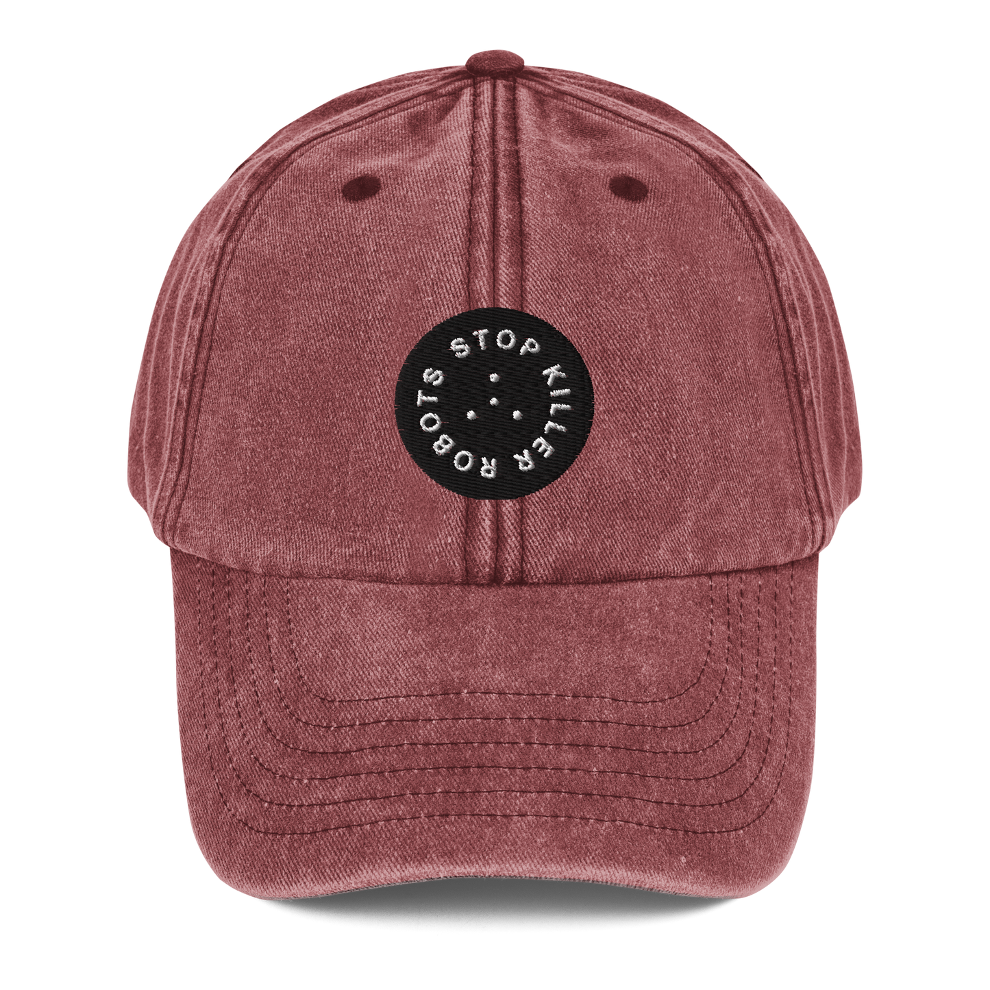 Stop Killer Robots Vintage Hat