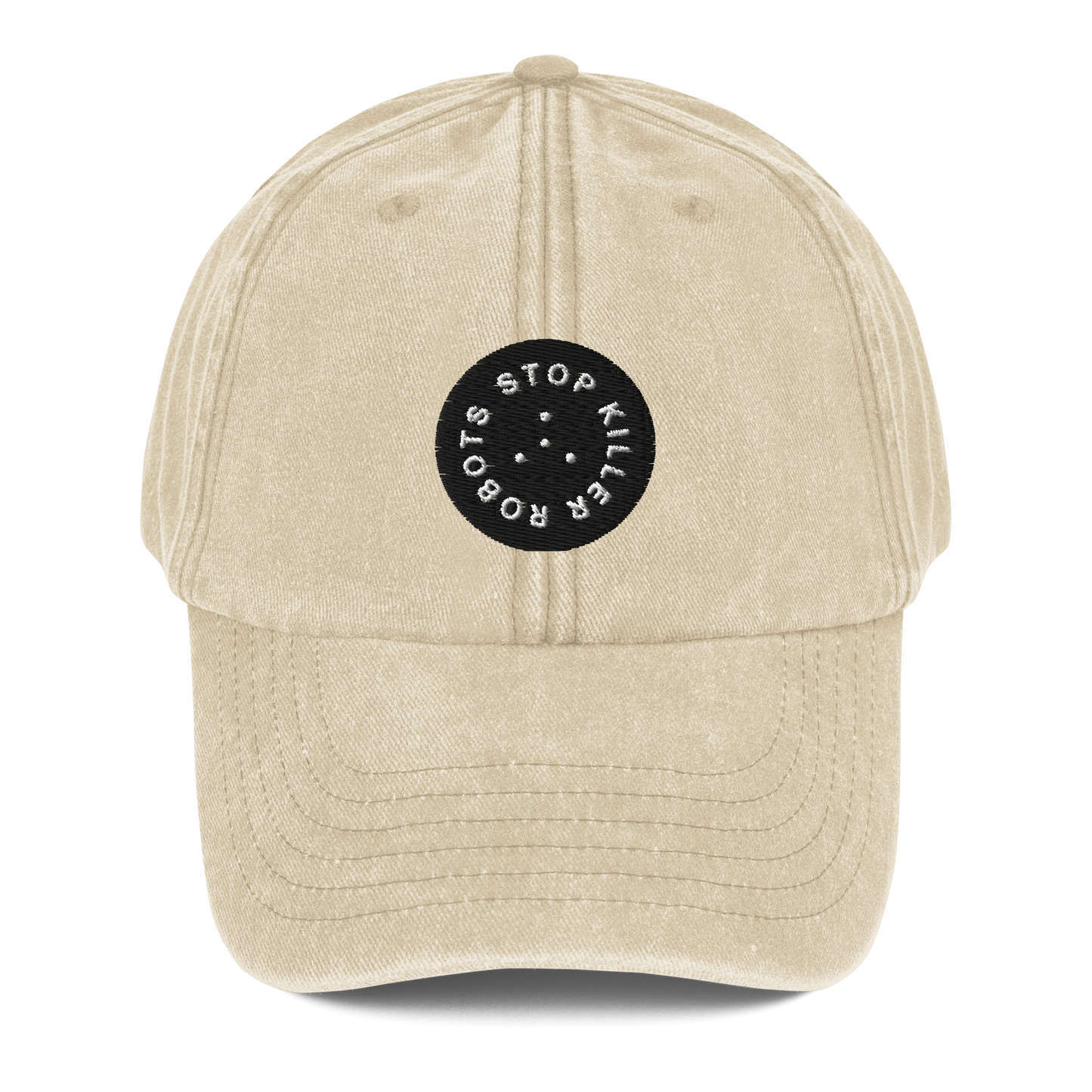 Stop Killer Robots Vintage Hat