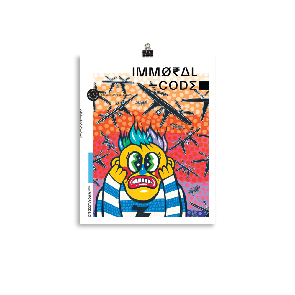 Immoral Code Poster - Hello the Mushroom