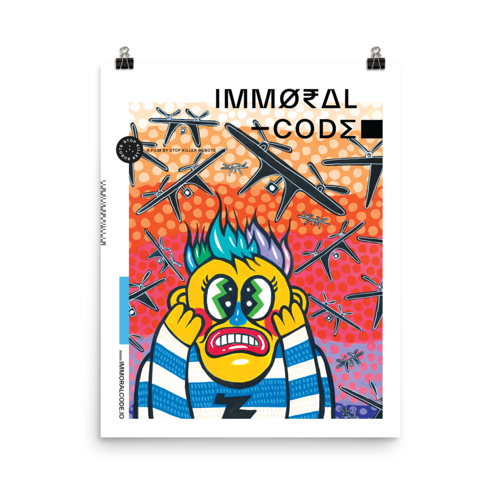 Immoral Code Poster - Hello the Mushroom