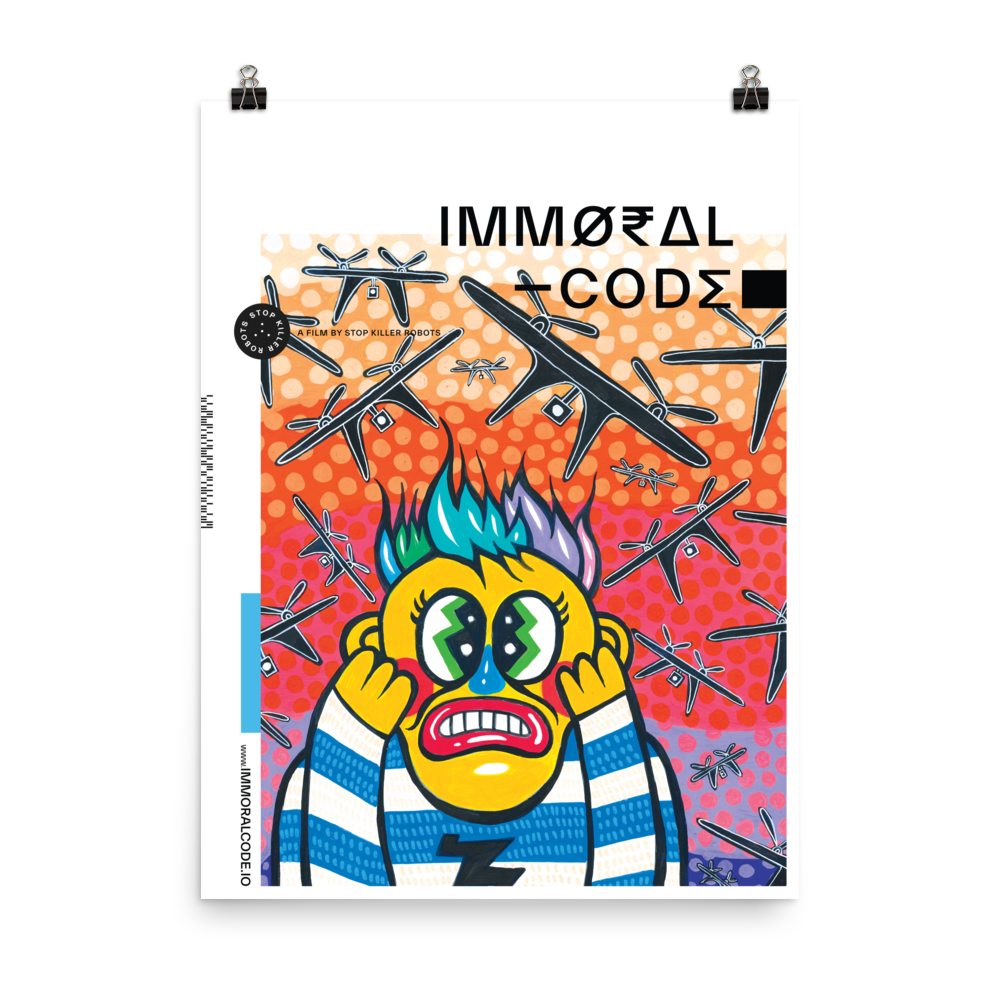 Immoral Code Poster - Hello the Mushroom