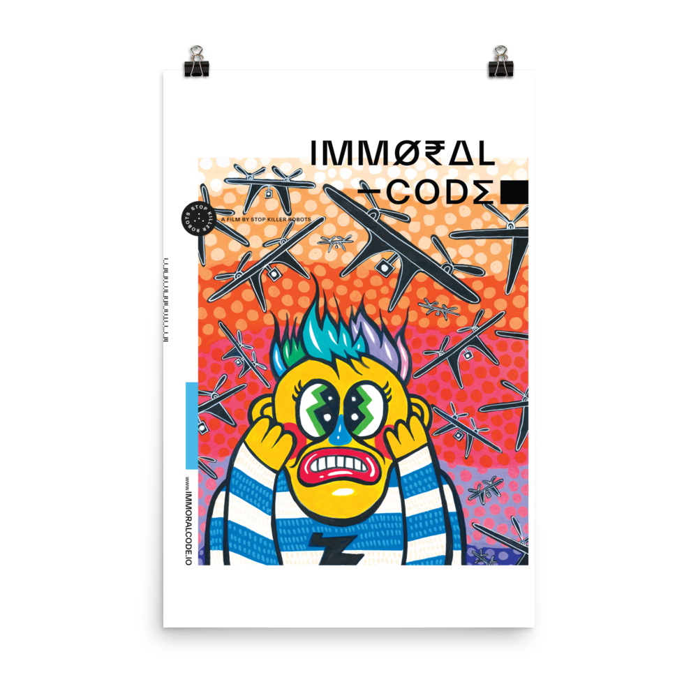 Immoral Code Poster - Hello the Mushroom