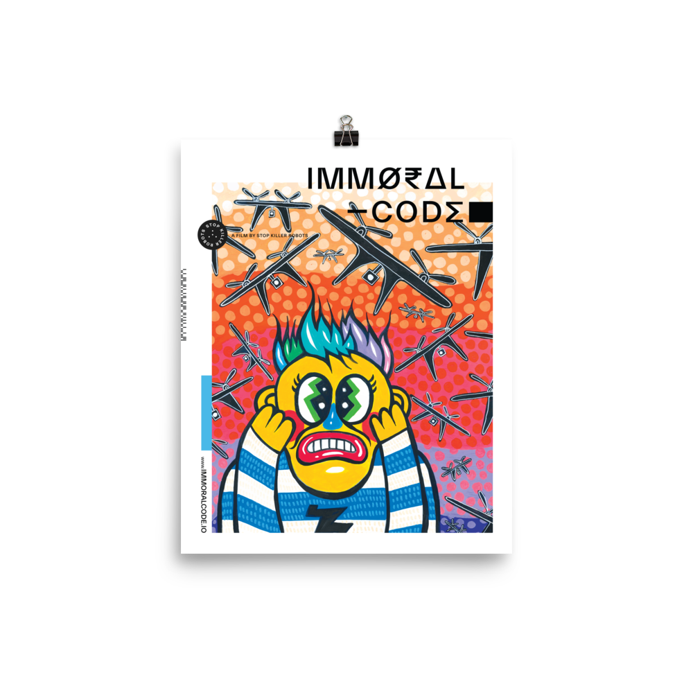 Immoral Code Poster - Hello the Mushroom