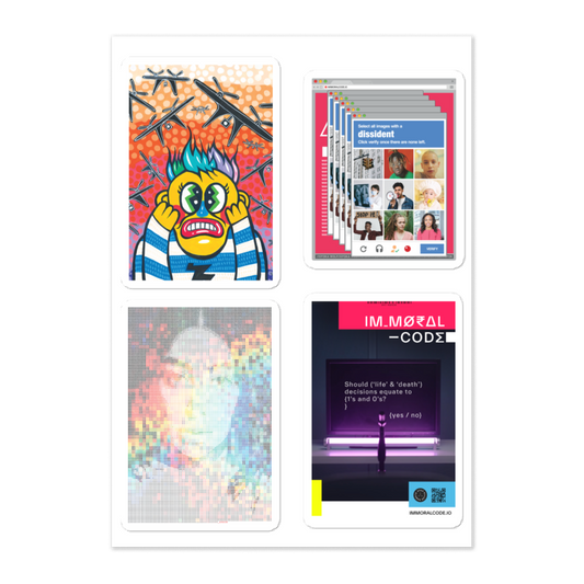 Immoral Code Stickers Pack #2