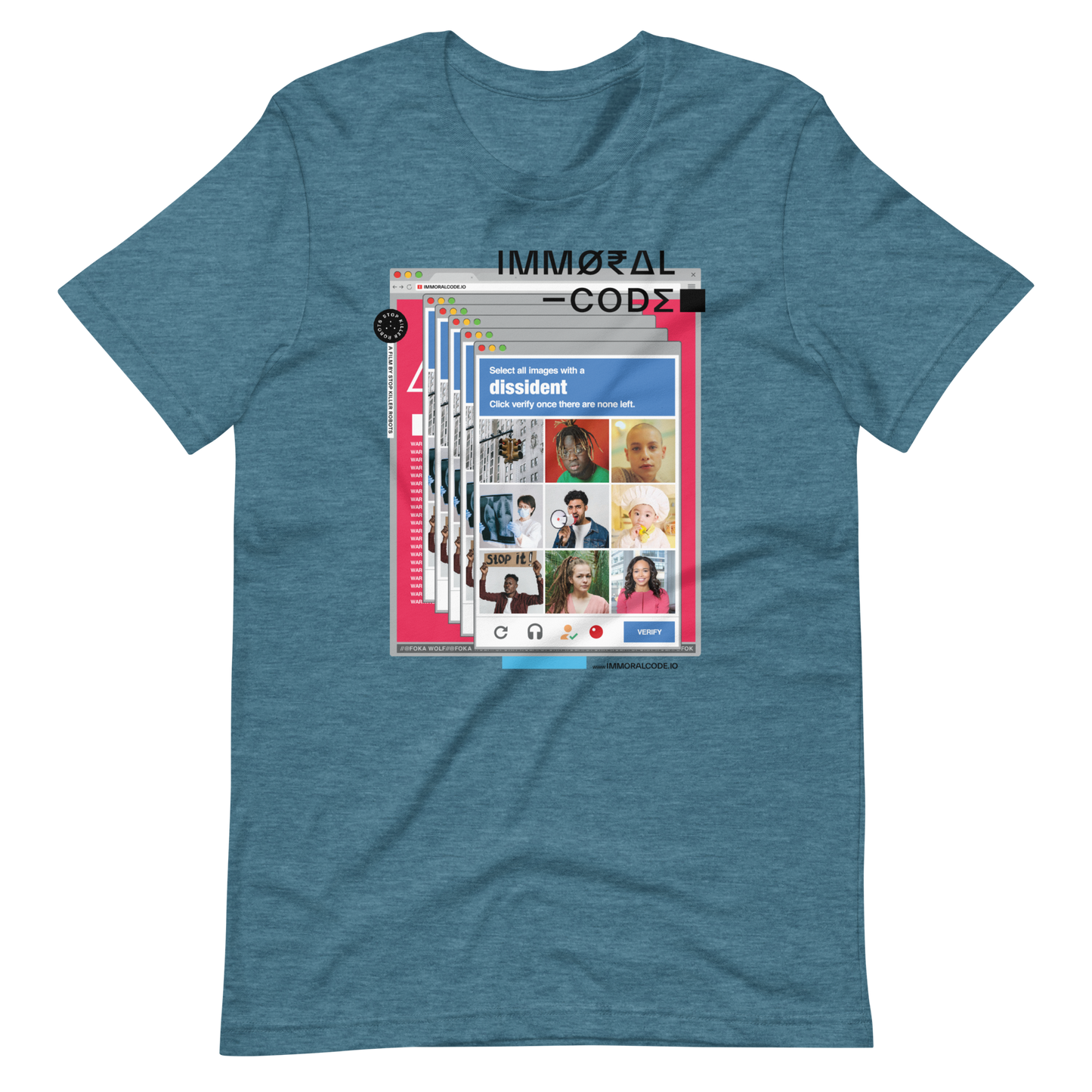 Immoral Code T-shirt - Fokawolf