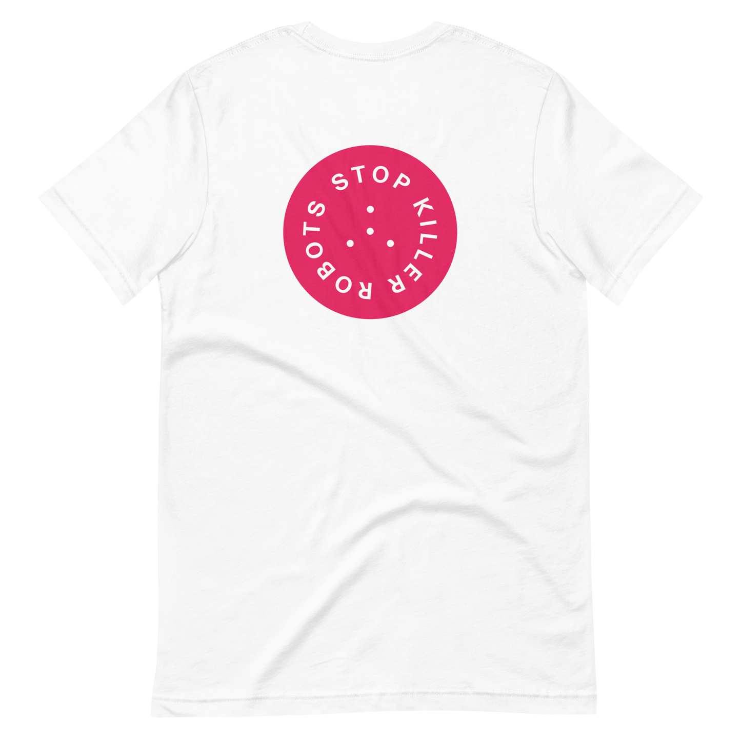 Stop Killer Robots T-shirt - Pink