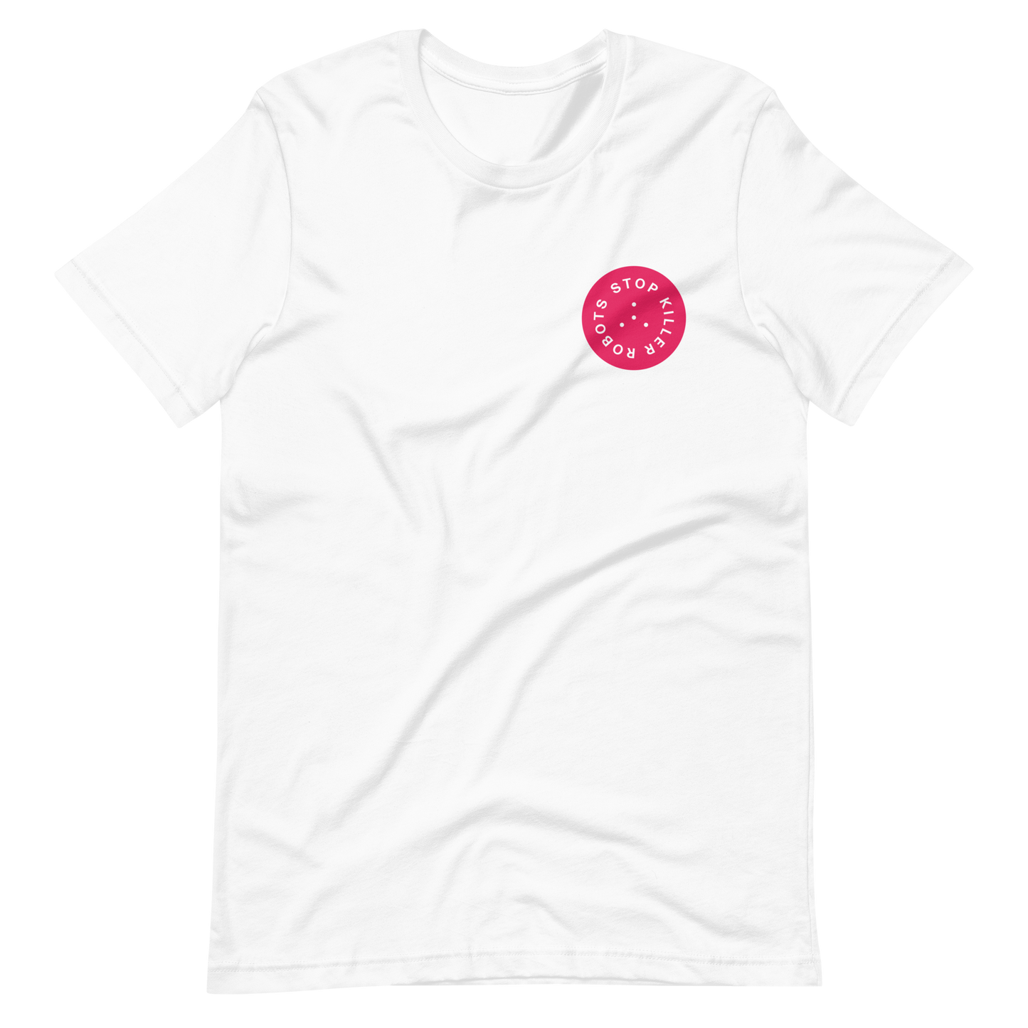 Stop Killer Robots T-shirt - Pink