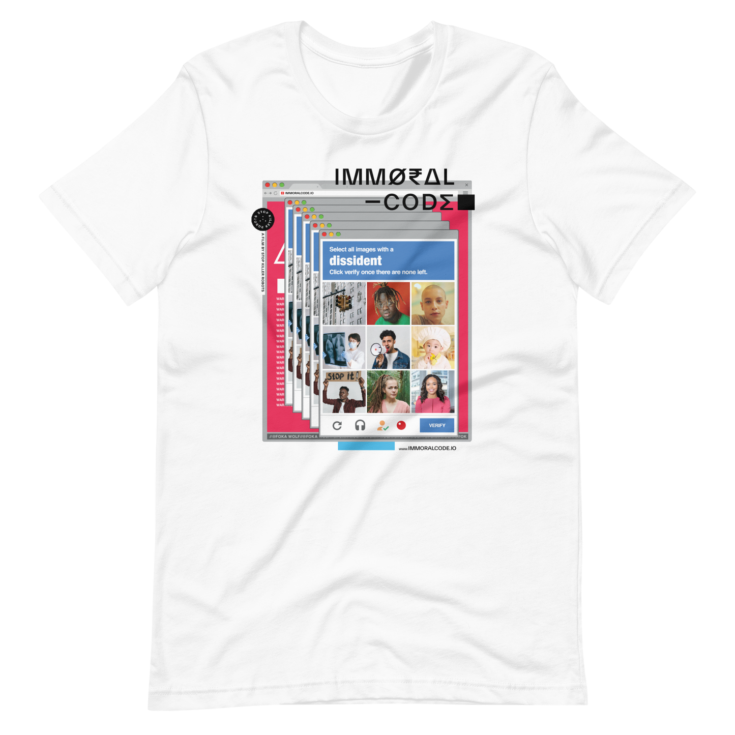 Immoral Code T-shirt - Fokawolf